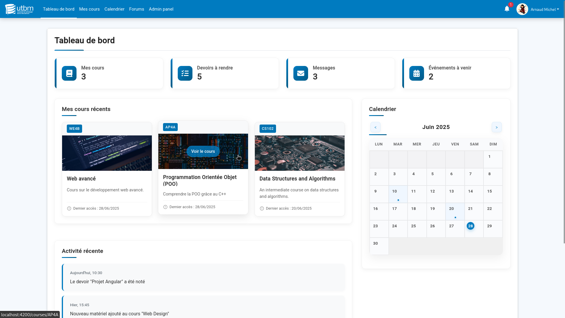 page dashboard page dashboard